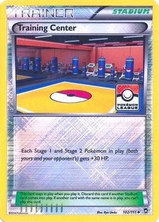 Training Center - 102/111 (Pokemon League) [League & Championship Cards] 102/111