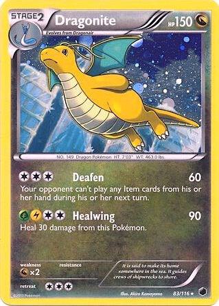 Dragonite - 83/116 (Cosmos Holo) [Blister Exclusives] 083/116