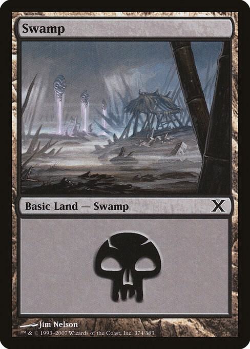 Swamp (374) [10th Edition] 374