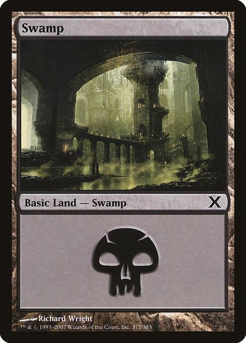Swamp (375) [10th Edition] 375