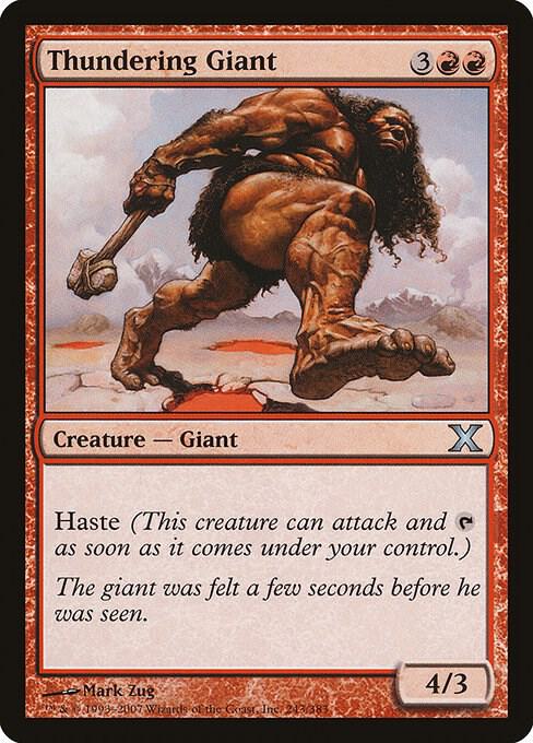 Thundering Giant [10th Edition] 243