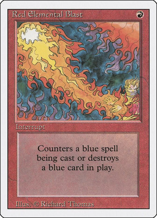 Red Elemental Blast [Revised Edition]