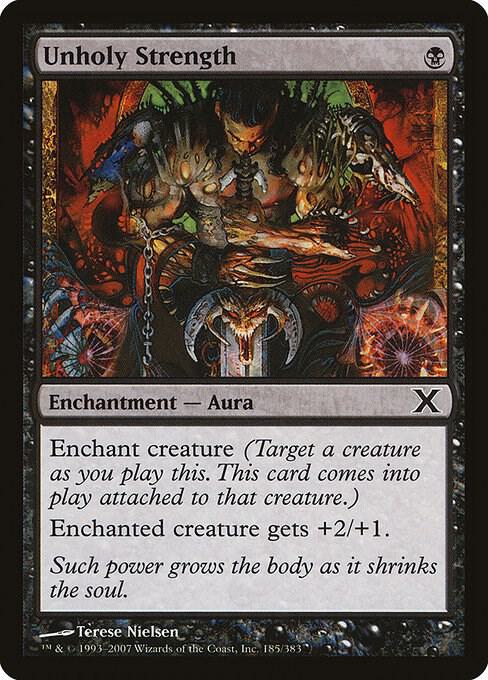Unholy Strength [10th Edition] 185