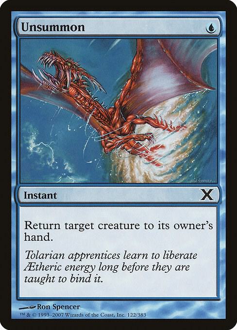 Unsummon [10th Edition] 122