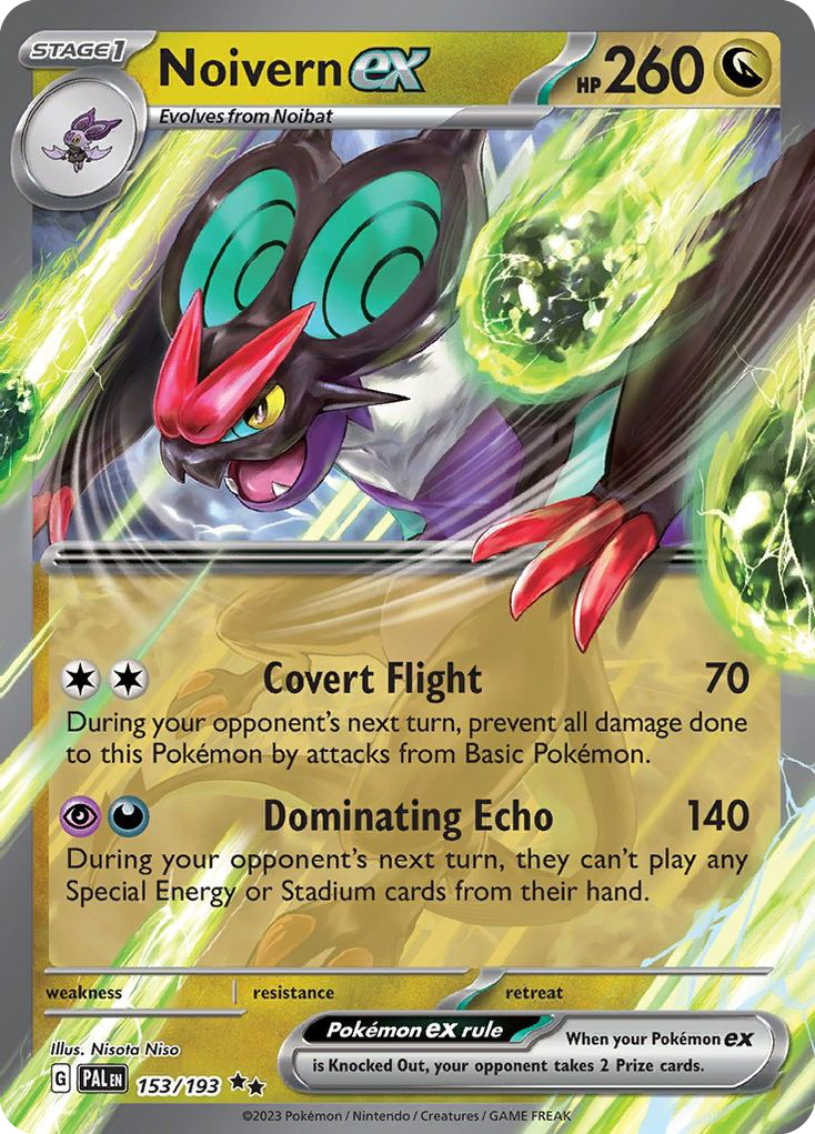 Noivern ex - 153/193 Paldea Evolved