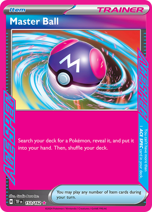 Master Ball - 153/162 Temporal Forces