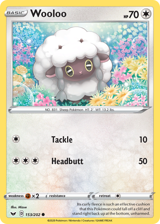 Wooloo - 153/202 Sword & Shield