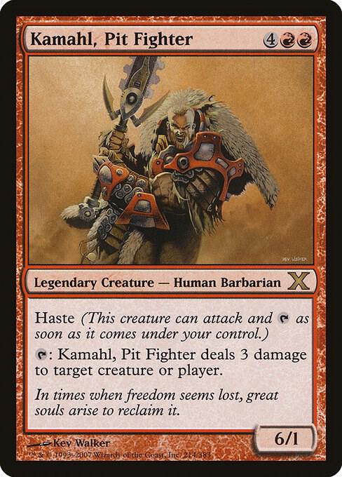 Kamahl, Pit Fighter [10th Edition] 214