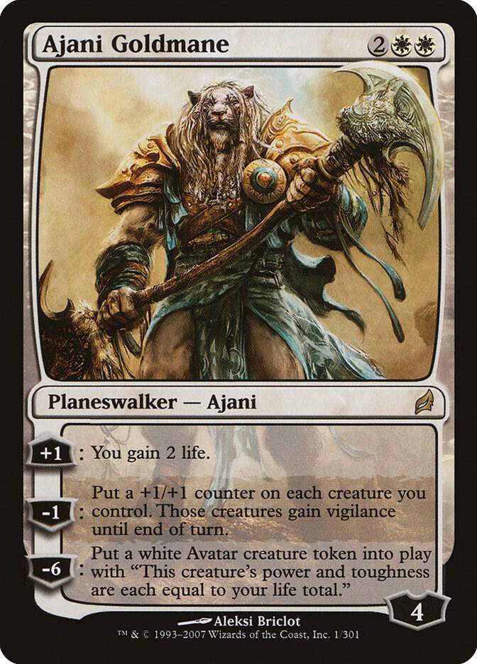 Ajani Goldmane [Lorwyn] 1