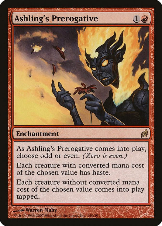 Ashling's Prerogative [Lorwyn] 150