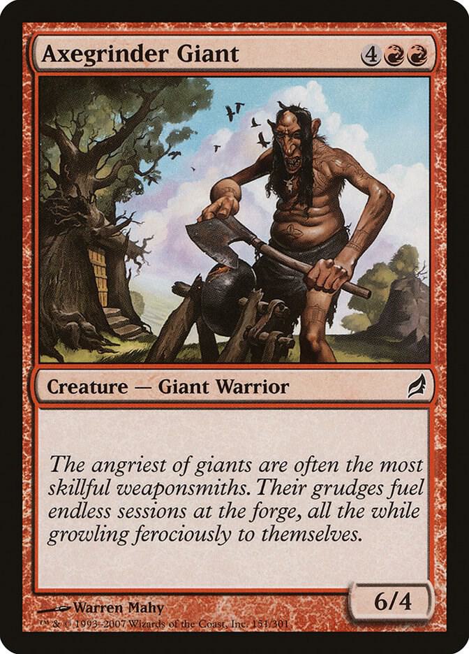Axegrinder Giant [Lorwyn] 151