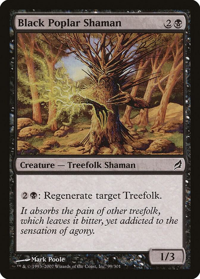 Black Poplar Shaman [Lorwyn] 99