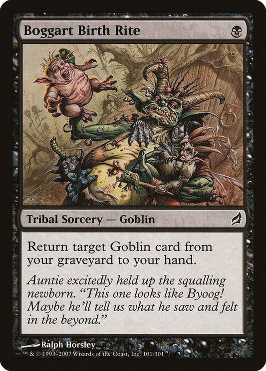 Boggart Birth Rite [Lorwyn] 101