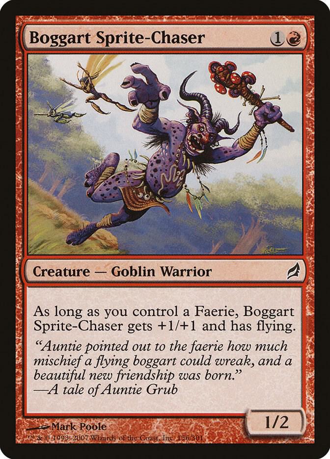 Boggart Sprite-Chaser [Lorwyn] 156