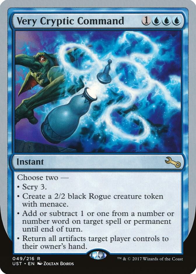 Very Cryptic Command (F) [Unstable] 49
