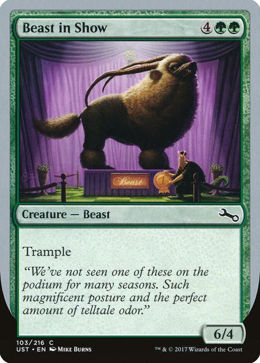 Beast in Show (B) [Unstable] 103
