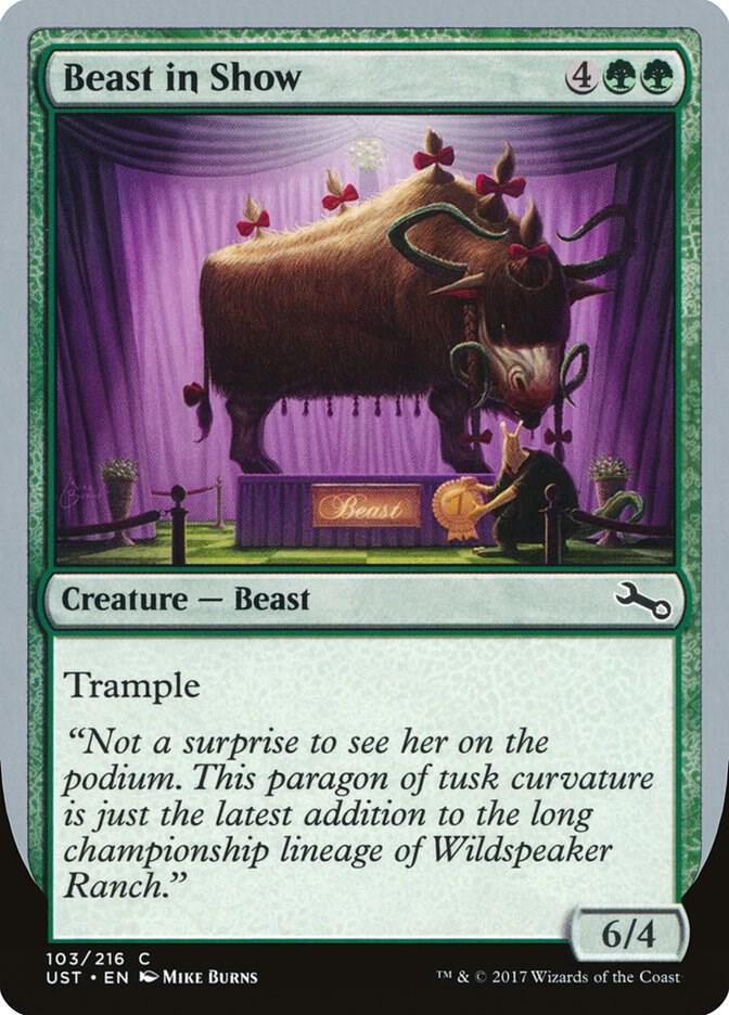 Beast in Show (D) [Unstable] 103