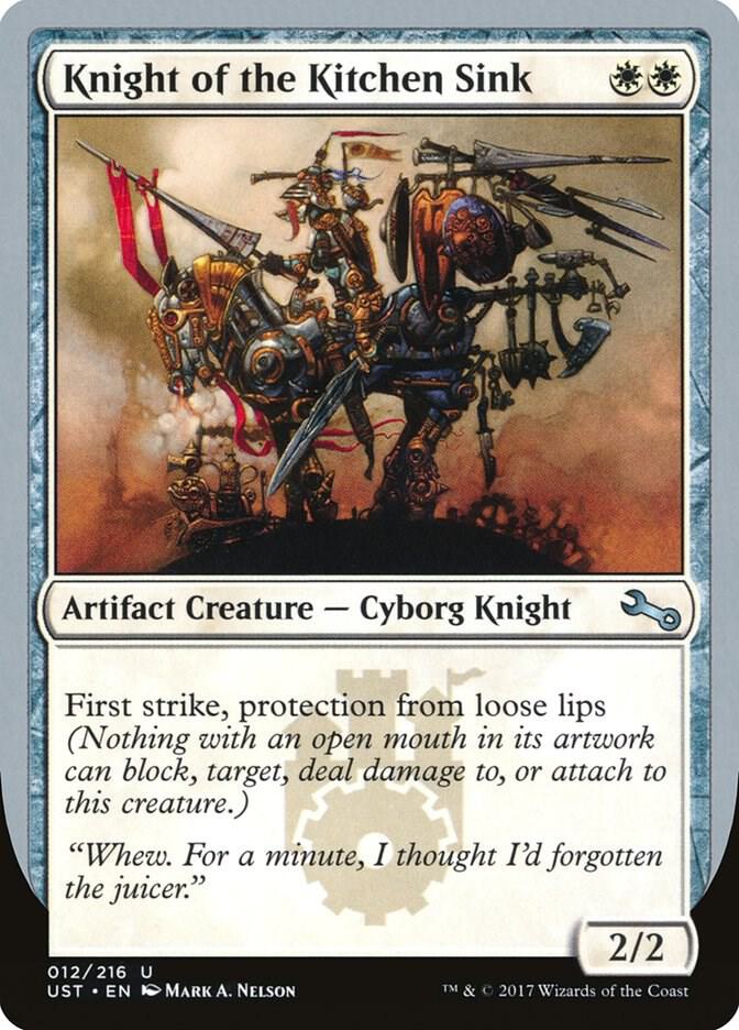 Knight of the Kitchen Sink (C) [Unstable] 12