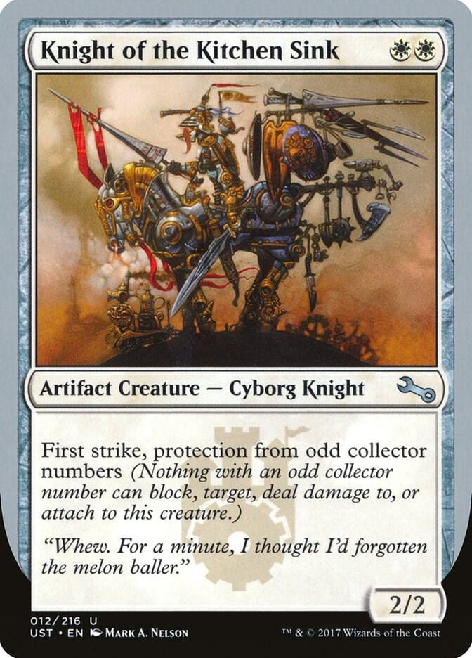 Knight of the Kitchen Sink (D) [Unstable] 12