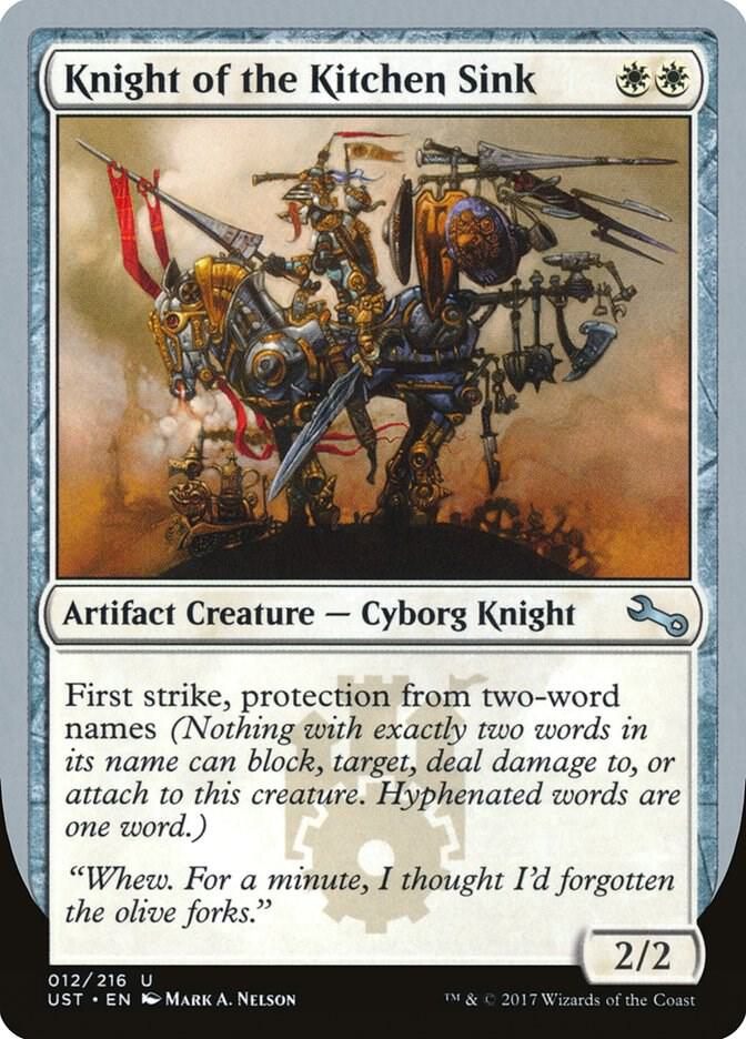 Knight of the Kitchen Sink (E) [Unstable] 12