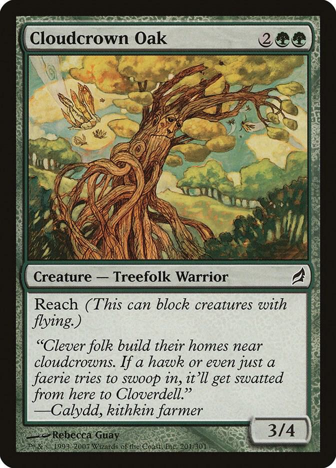 Cloudcrown Oak [Lorwyn] 201