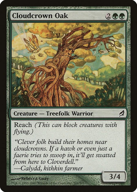 Cloudcrown Oak [Lorwyn] 201