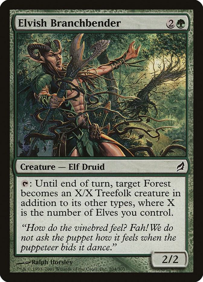 Elvish Branchbender [Lorwyn] 204