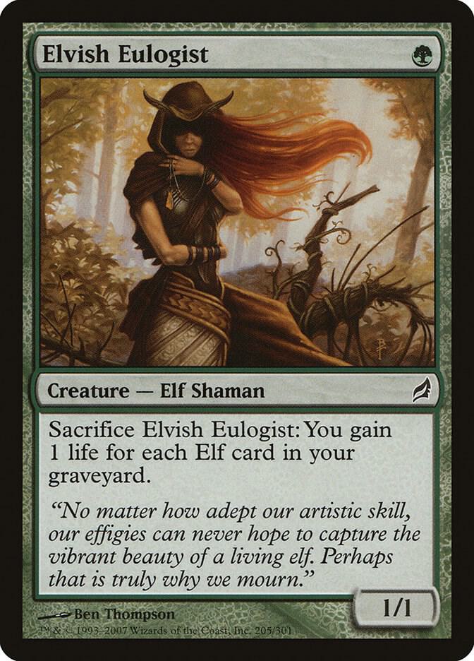 Elvish Eulogist [Lorwyn] 205