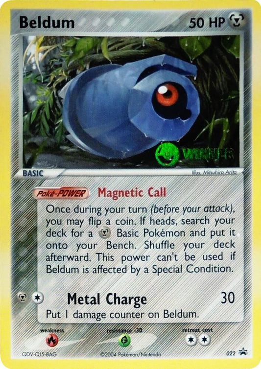 Beldum - 022 (League Promo) [Winner] [League & Championship Cards] 022