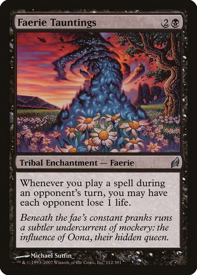 Faerie Tauntings [Lorwyn] 112