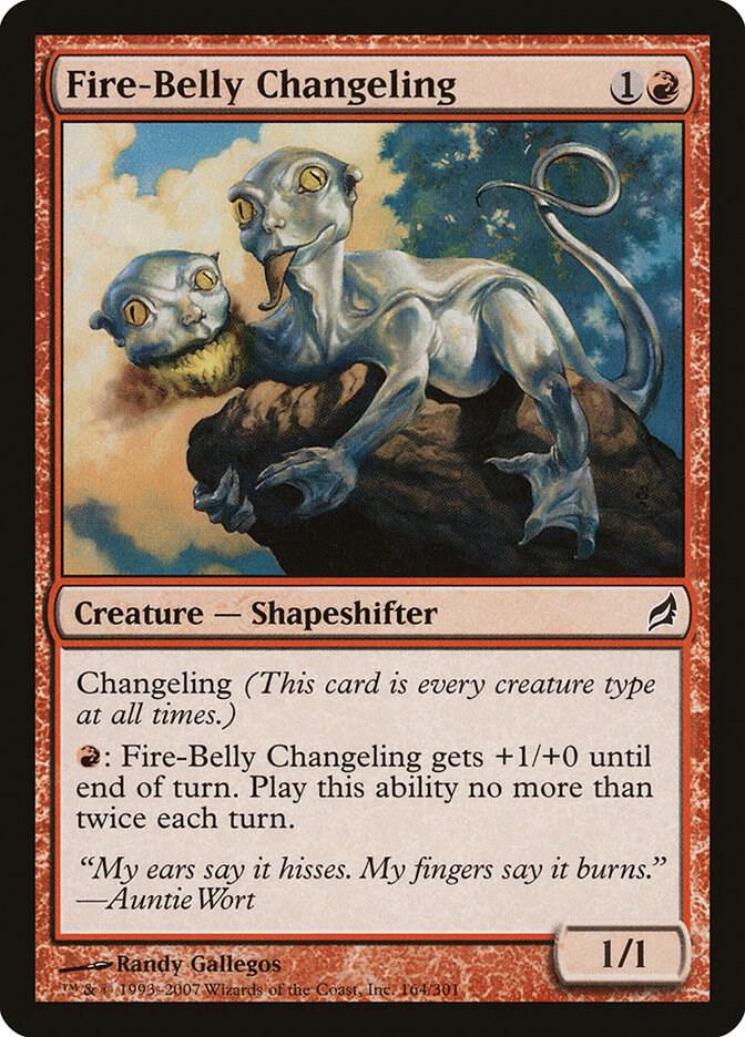 Fire-Belly Changeling [Lorwyn] 164