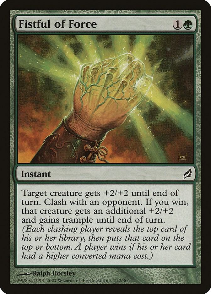 Fistful of Force [Lorwyn] 212