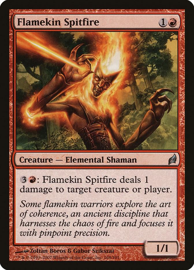 Flamekin Spitfire [Lorwyn] 168