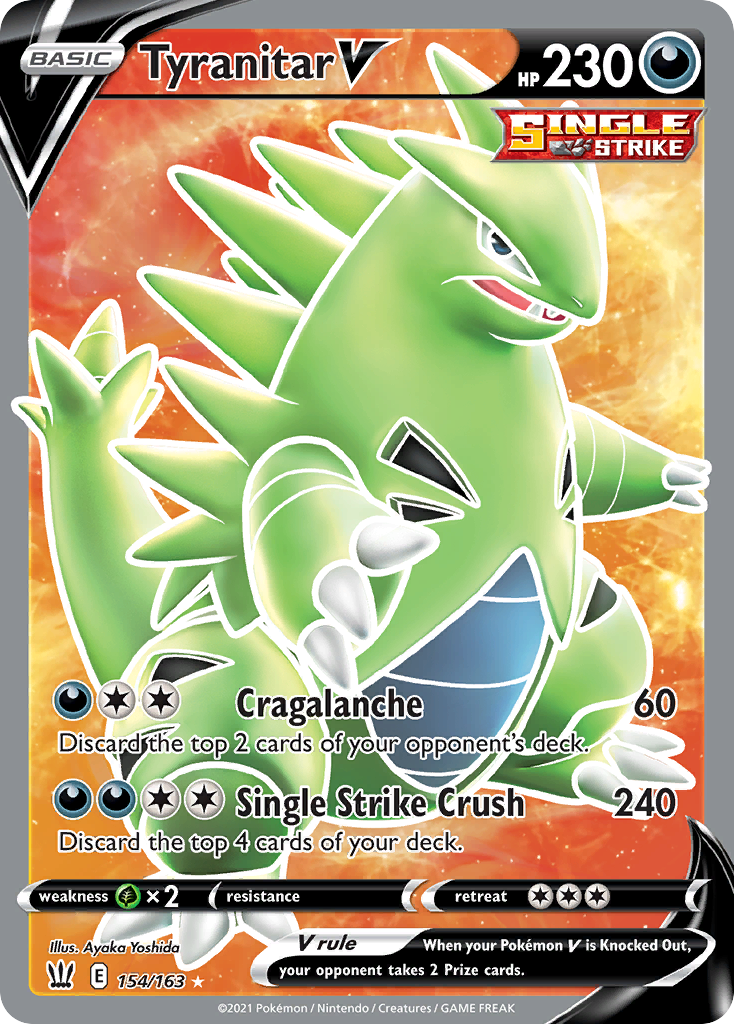 Tyranitar V - 154/163 Battle Styles