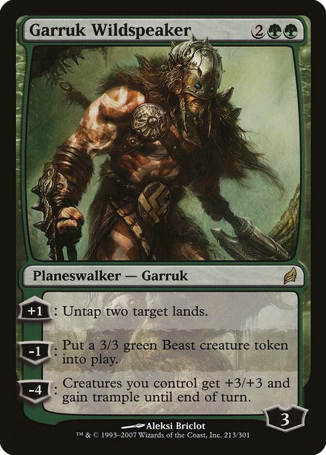 Garruk Wildspeaker [Lorwyn] 213