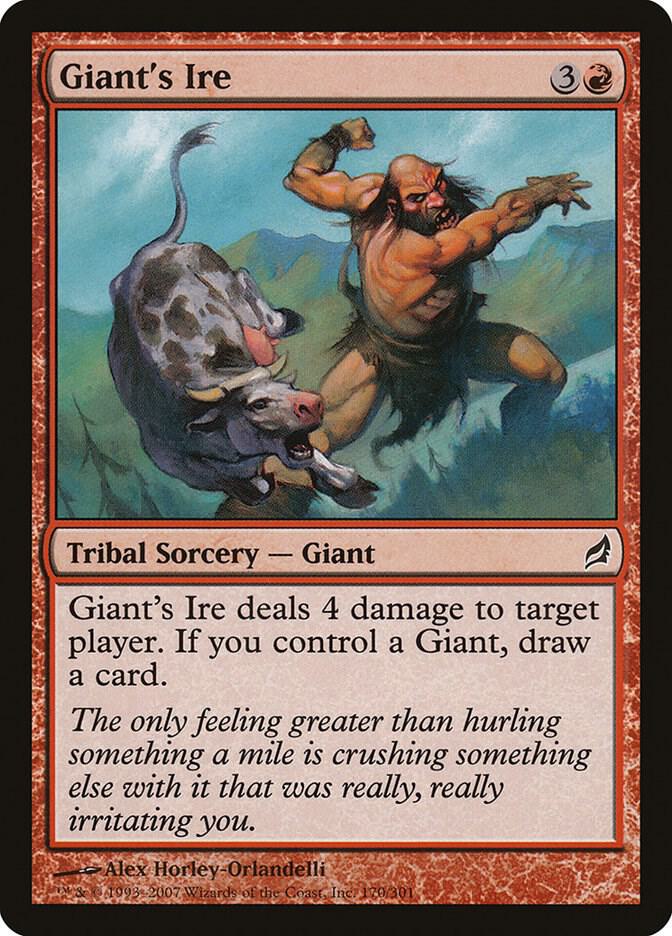 Giant's Ire [Lorwyn] 170