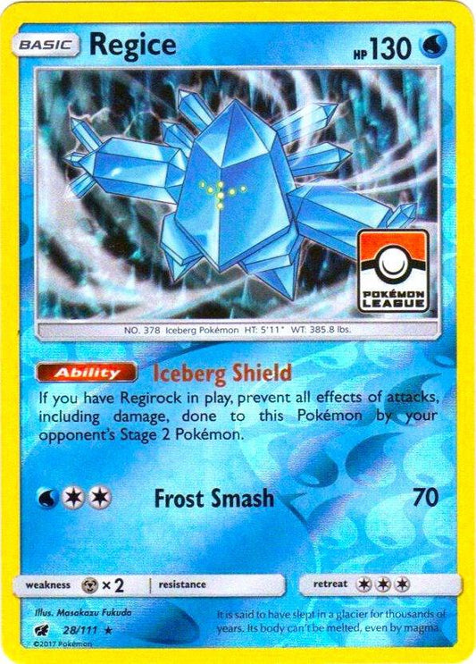 Regice - 28/111 (Pokemon League) [League & Championship Cards] 028/111