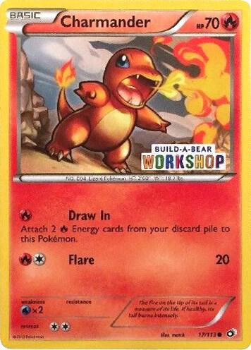 Charmander - 17/113 (Build-A-Bear Workshop Exclusive) [Miscellaneous Cards & Products] 017/113