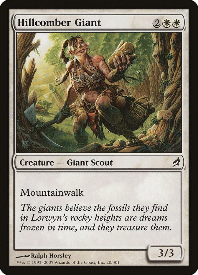 Hillcomber Giant [Lorwyn] 20