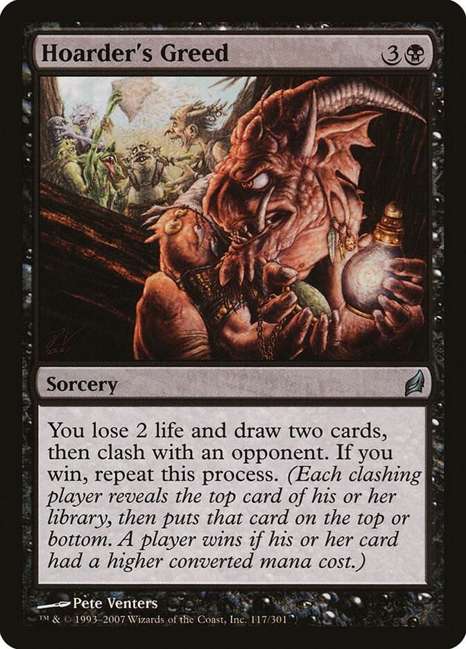 Hoarder's Greed [Lorwyn] 117