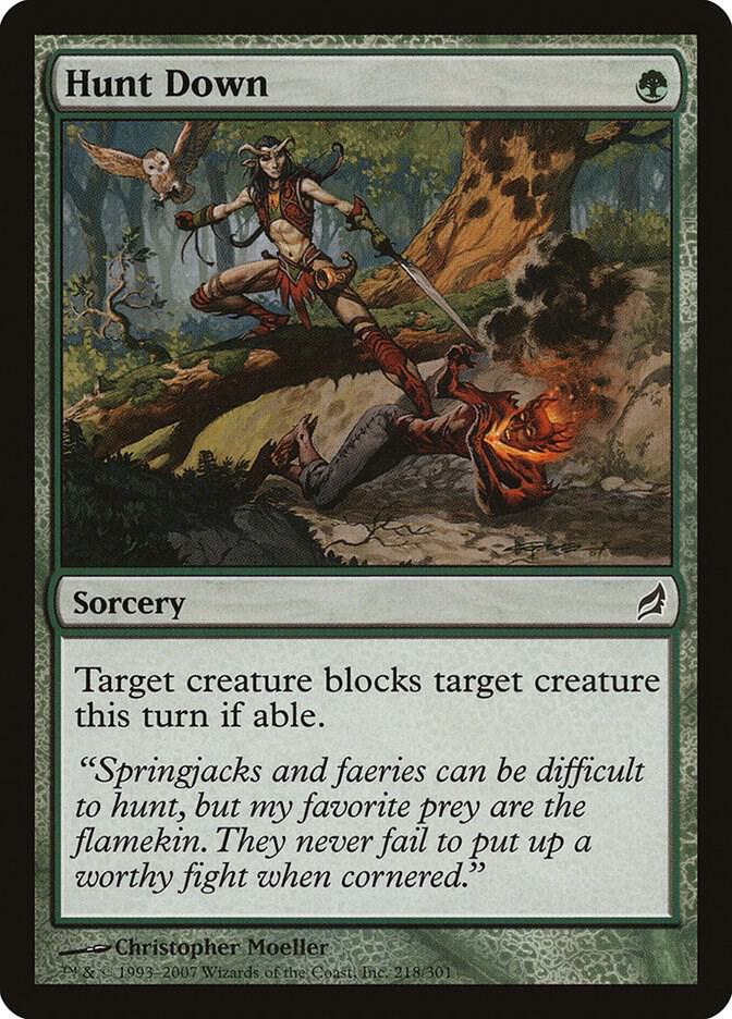Hunt Down [Lorwyn] 218