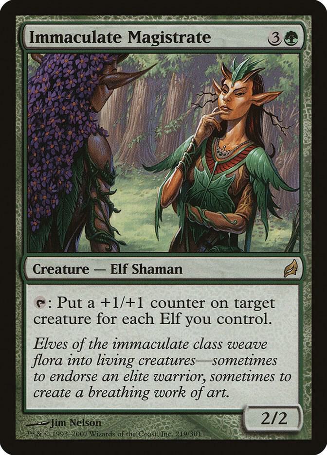 Immaculate Magistrate [Lorwyn] 219