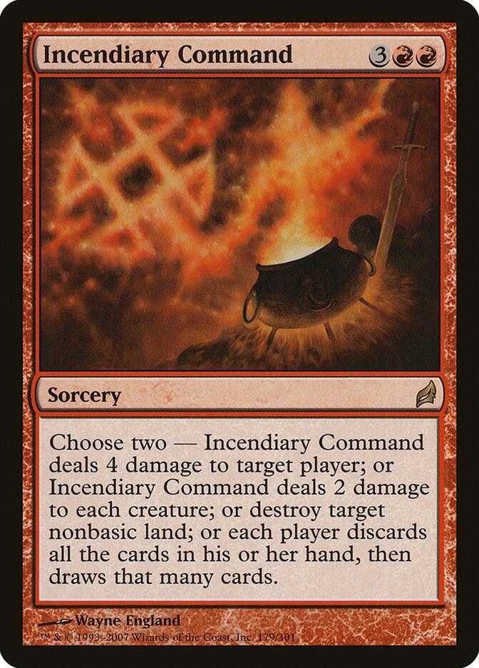 Incendiary Command [Lorwyn] 179
