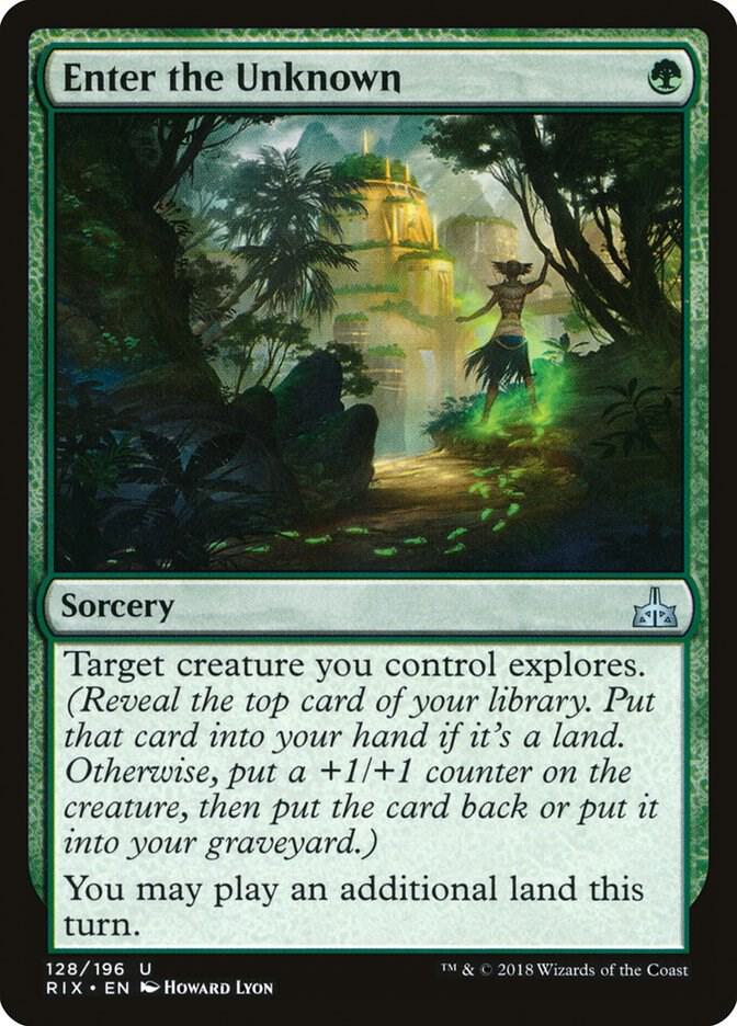 Enter the Unknown [Rivals of Ixalan] 128