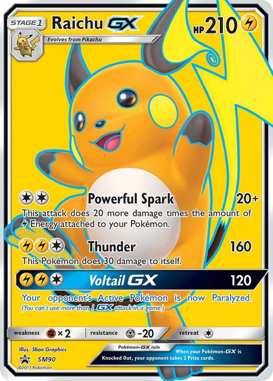 Raichu GX - SM90 [SM Promos] SM90