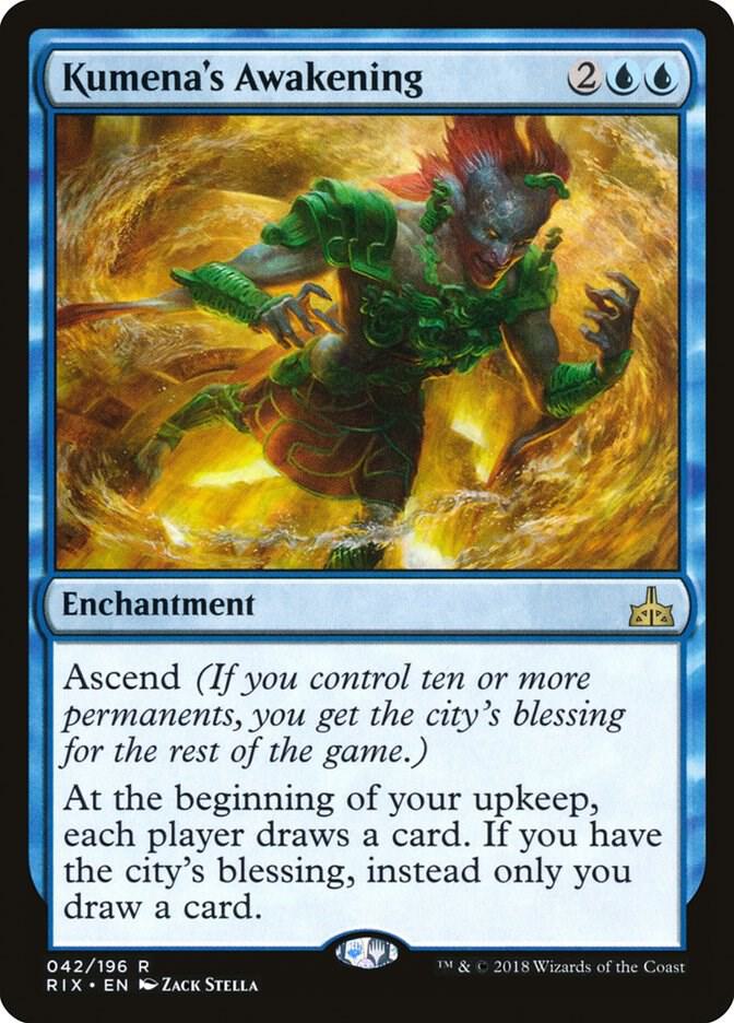 Kumena's Awakening [Rivals of Ixalan] 42
