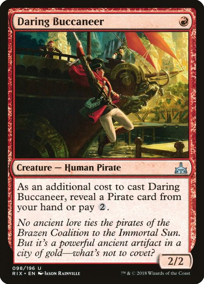 Daring Buccaneer [Rivals of Ixalan] 98