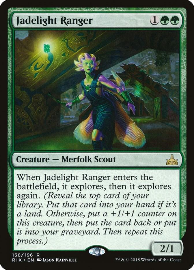 Jadelight Ranger [Rivals of Ixalan] 136