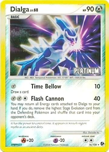 Dialga - 16/106 [Platinum] [Burger King Promos] 016/106