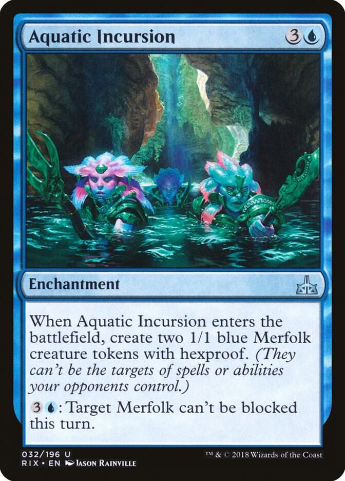 Aquatic Incursion [Rivals of Ixalan] 32